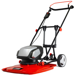 Cordless Hover Mower With Included Wheel Kit