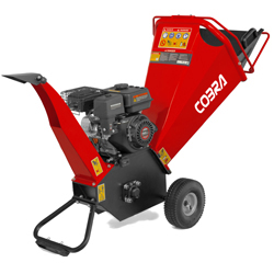 Cobra CHIP650LE Wood Chipper and Shredder with electric start.