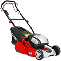 Cordless RM43SP80V Roller Mower With 2 Batteries