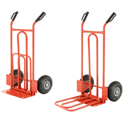 Sack Trolley With Folding Toe Plate