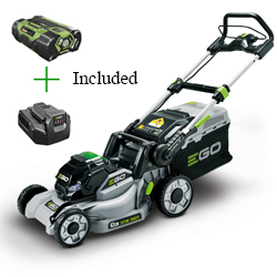 EGO 17 Inch Cordless Lawnmower With Battery And Charger